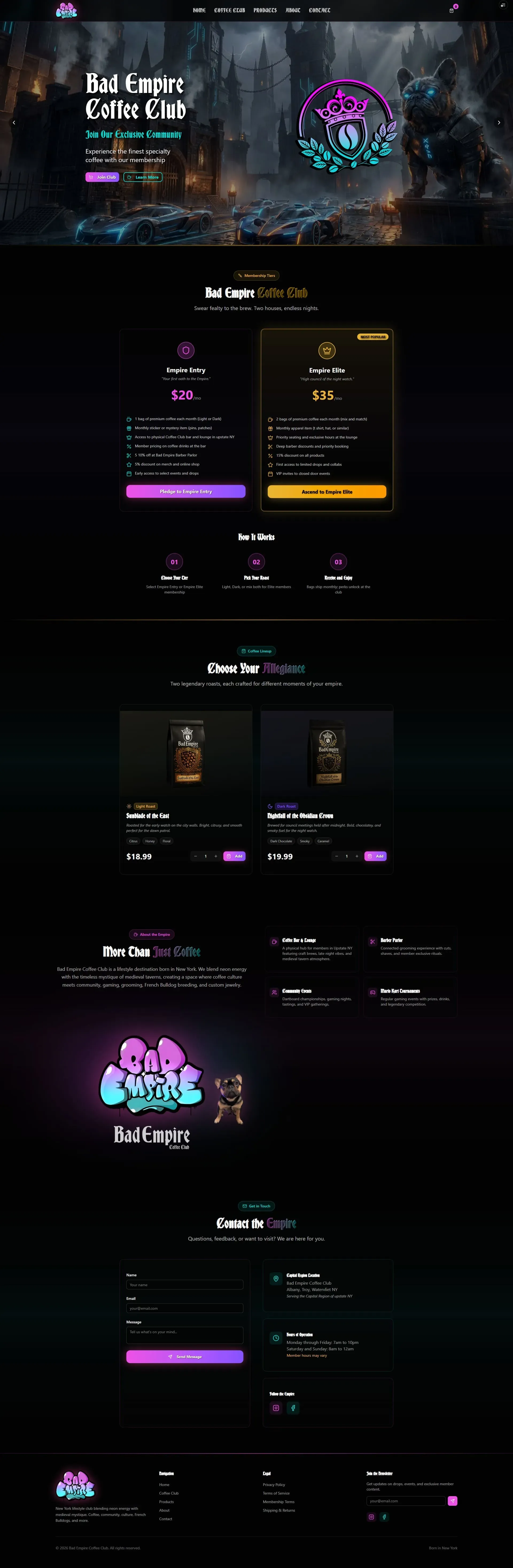 Bad Empire Coffee Club